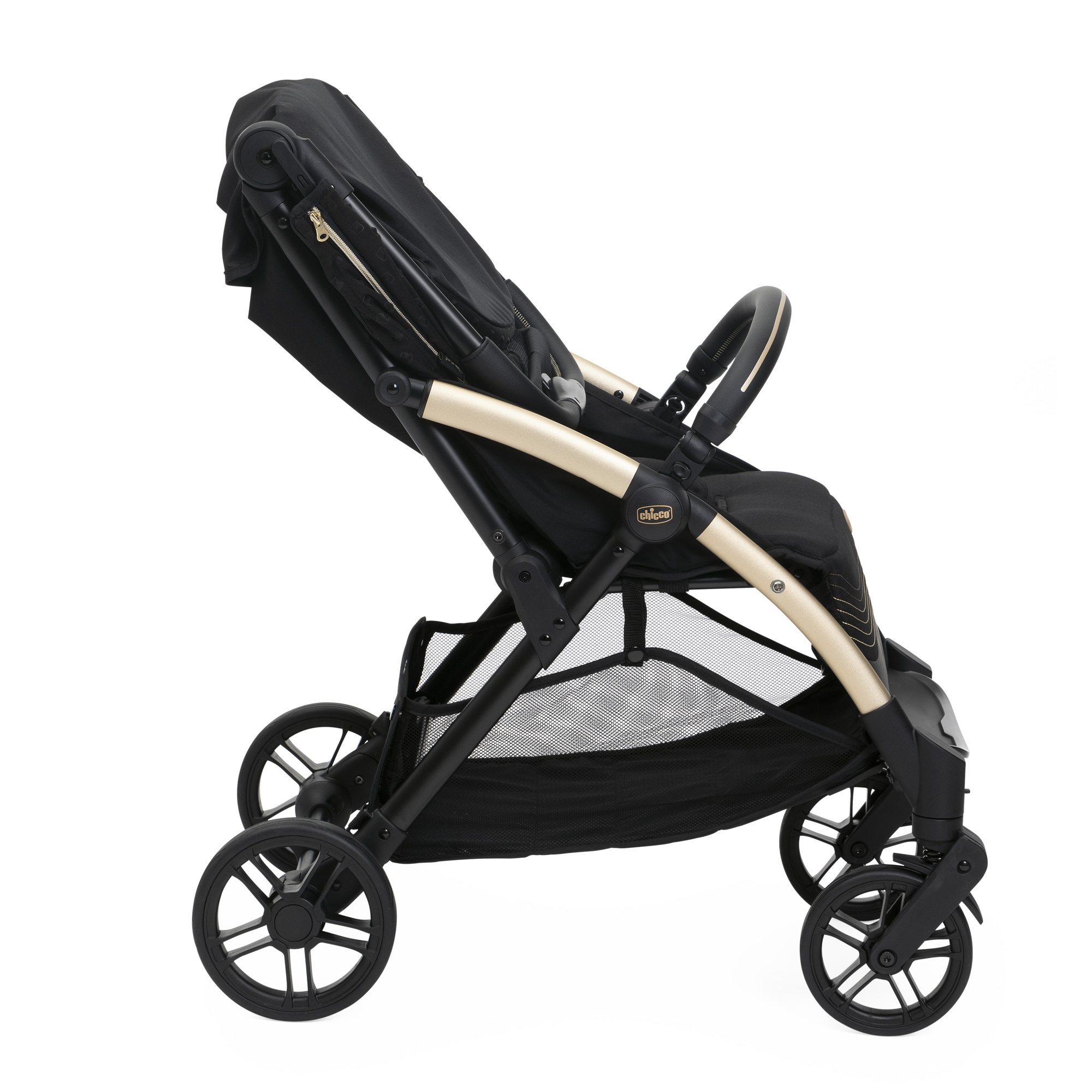 Коляска прогулочная Chicco Xplus black re lux - фото 6