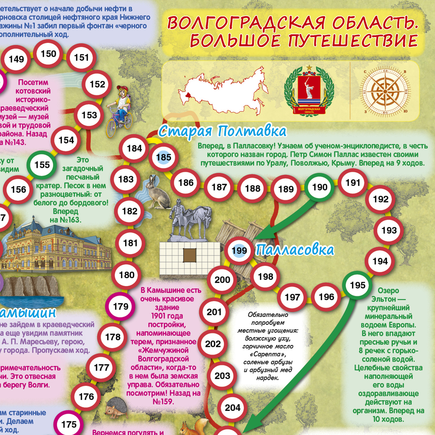 Настольная игра РУЗ Ко Волгоградская область - фото 3
