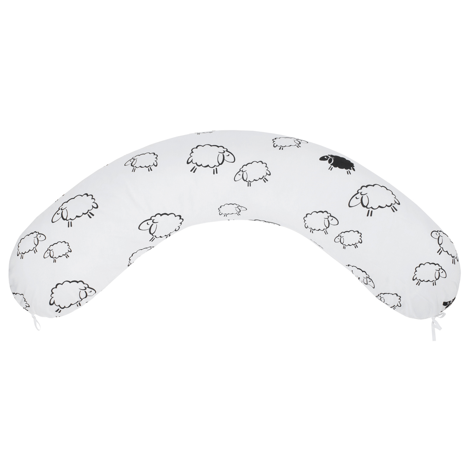 Подушка для беременных Amarobaby Бумеранг Барашки ABDM-4001-O - фото 4