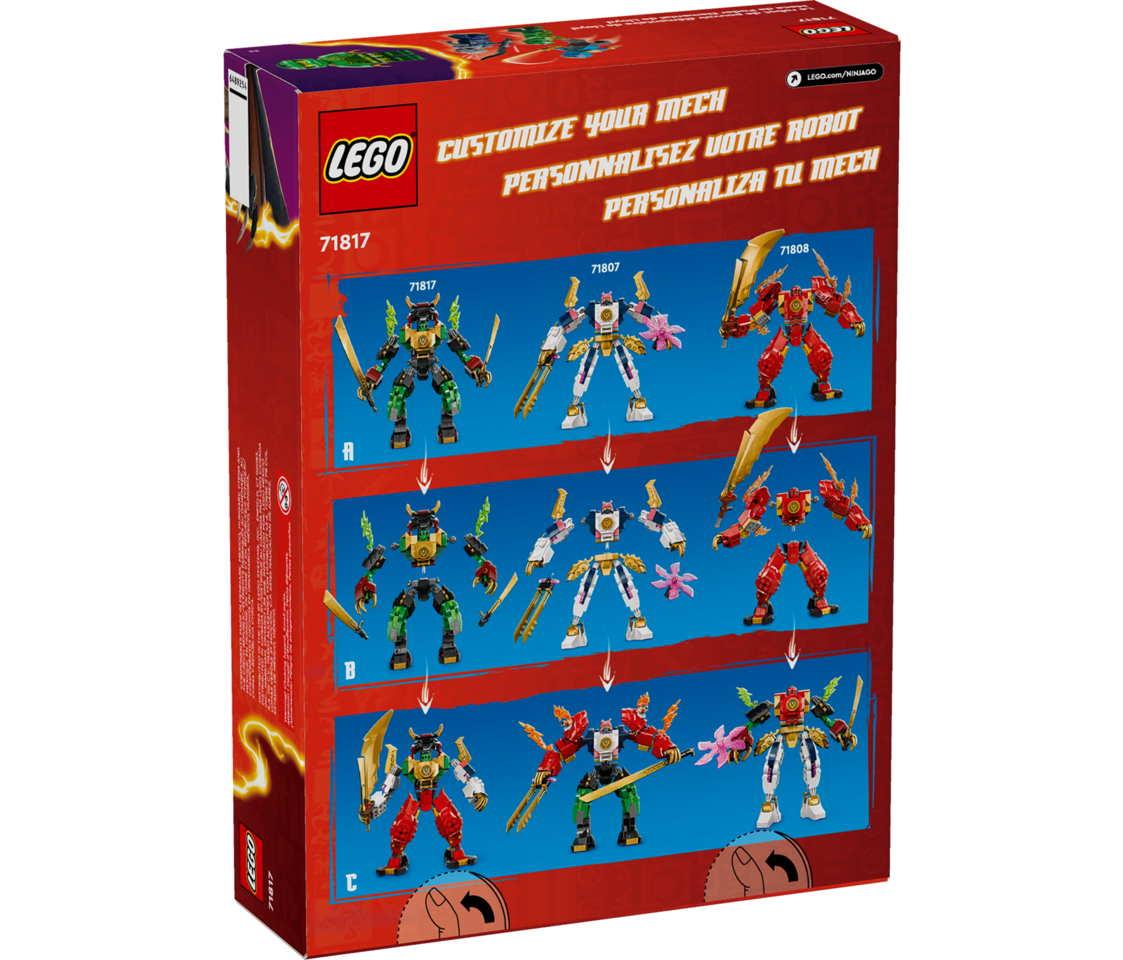 Конструктор LEGO NINJAGO 71817 - фото 5