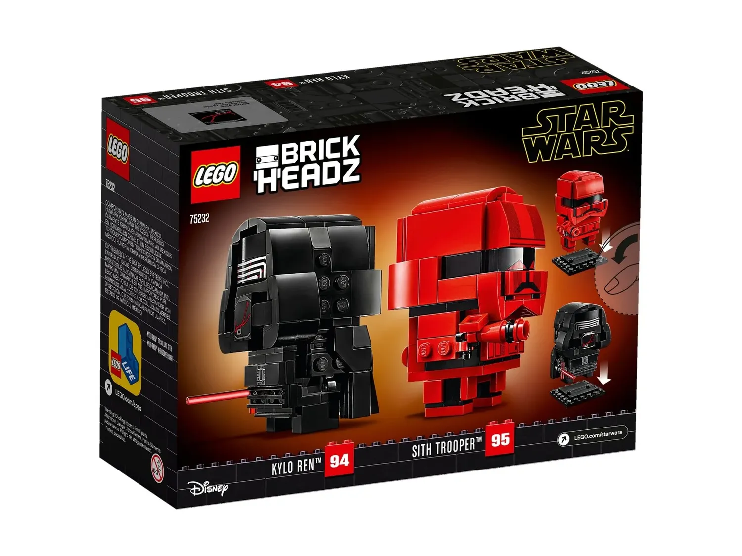 Конструктор LEGO BrickHeadz 75232 240 дет. - фото 2
