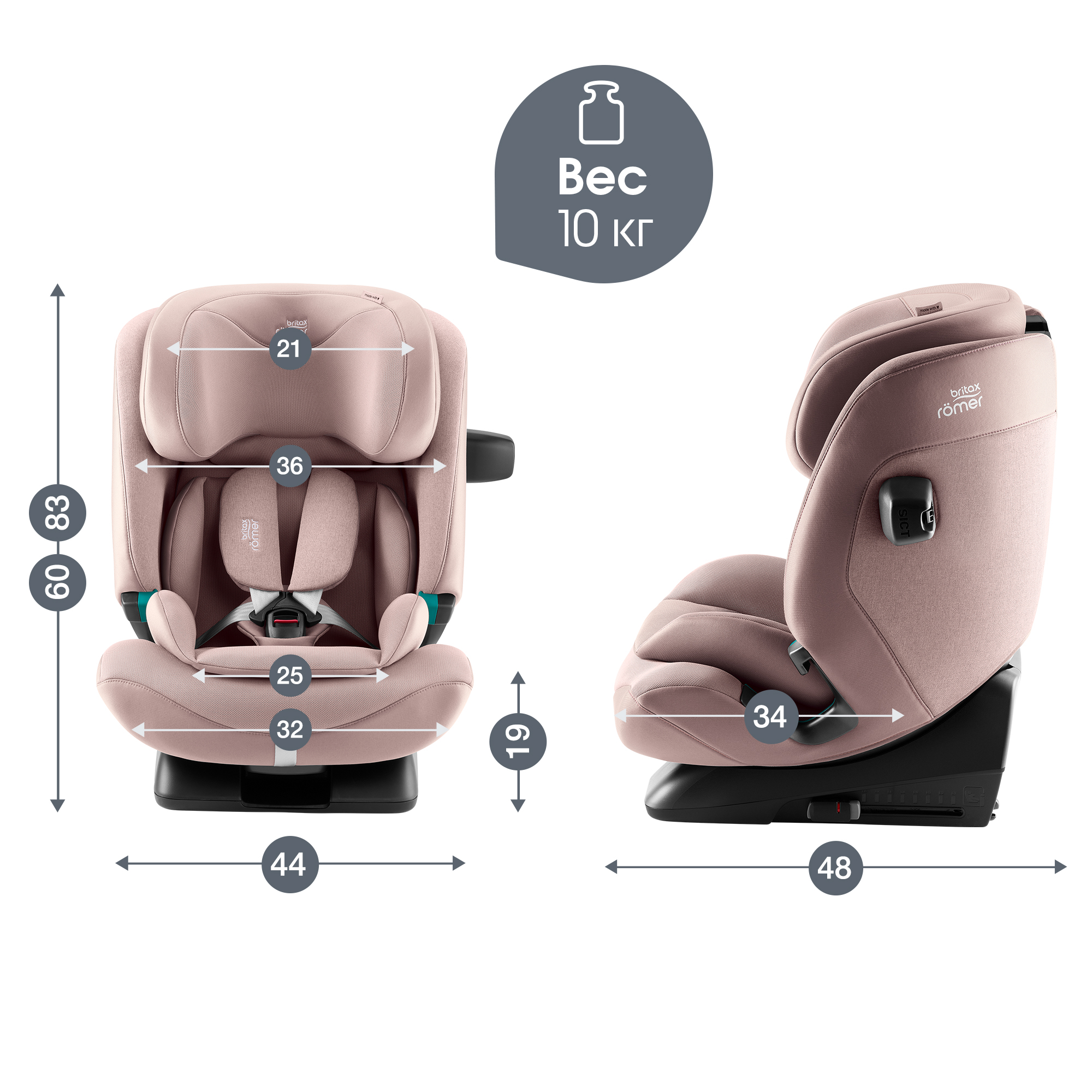 Автокресло Britax Roemer Advansafix Pro Isofix 1/2/3 (9-36 кг) - фото 14
