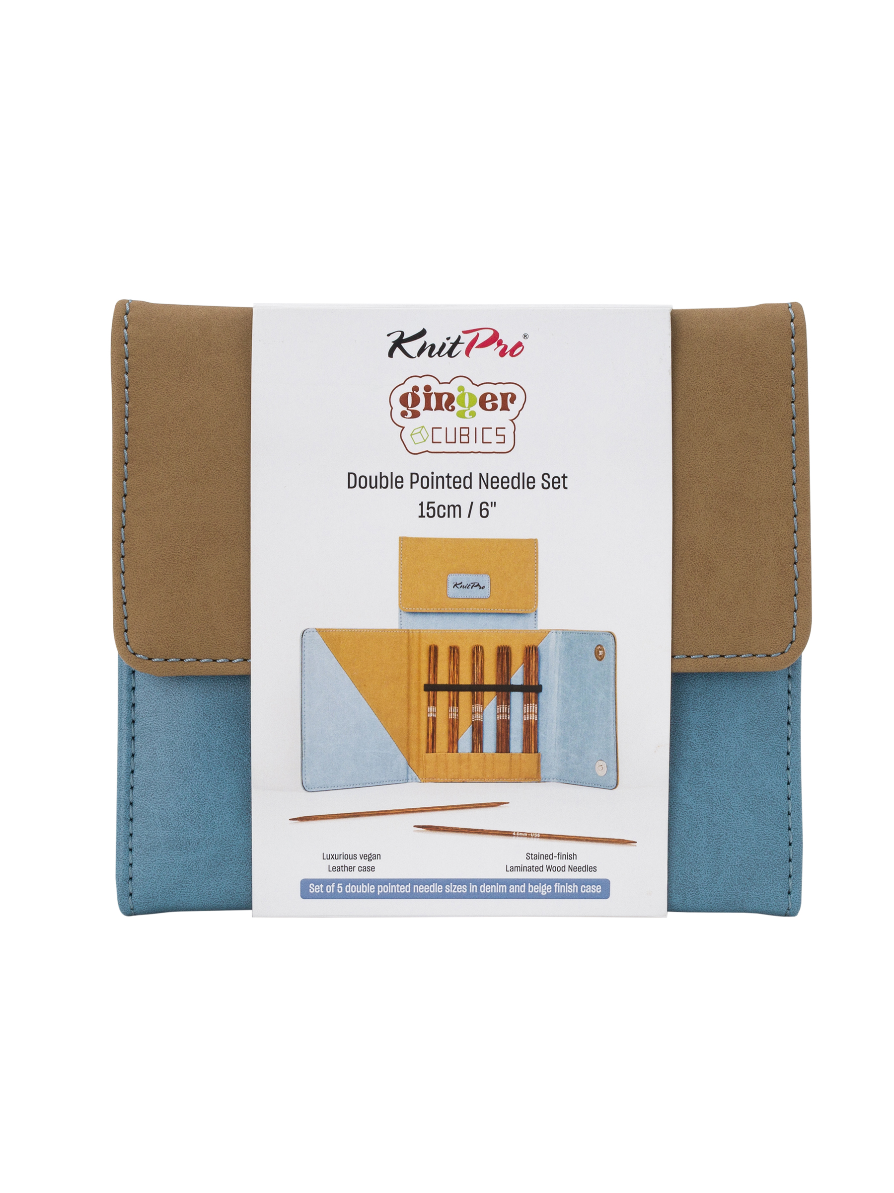 Спицы для вязания KnitPro чулочные 15 см d 2-4 мм 5 пар - фото 8