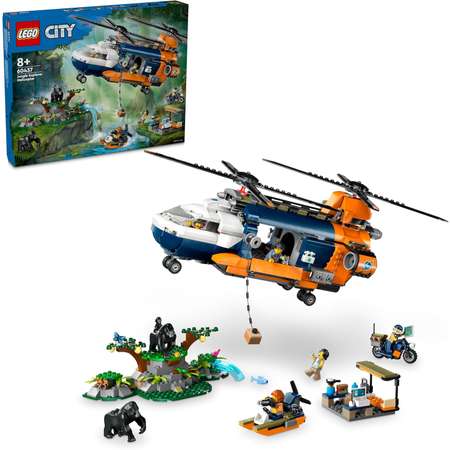 Конструктор LEGO City Jungle Explorer Helicopter блочный