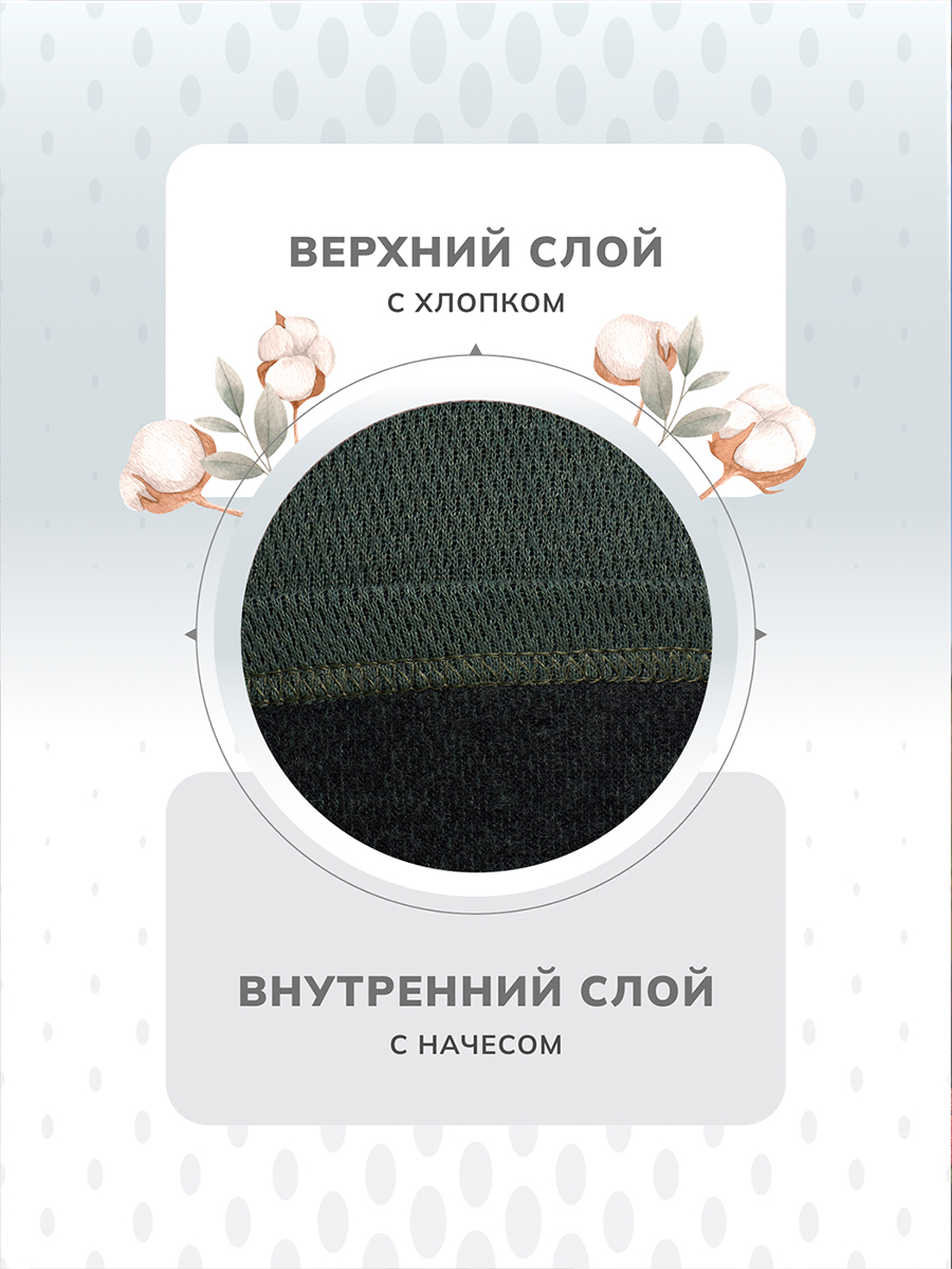 Термобелье Montero Outdoor MCLCCB0102/олива - фото 6