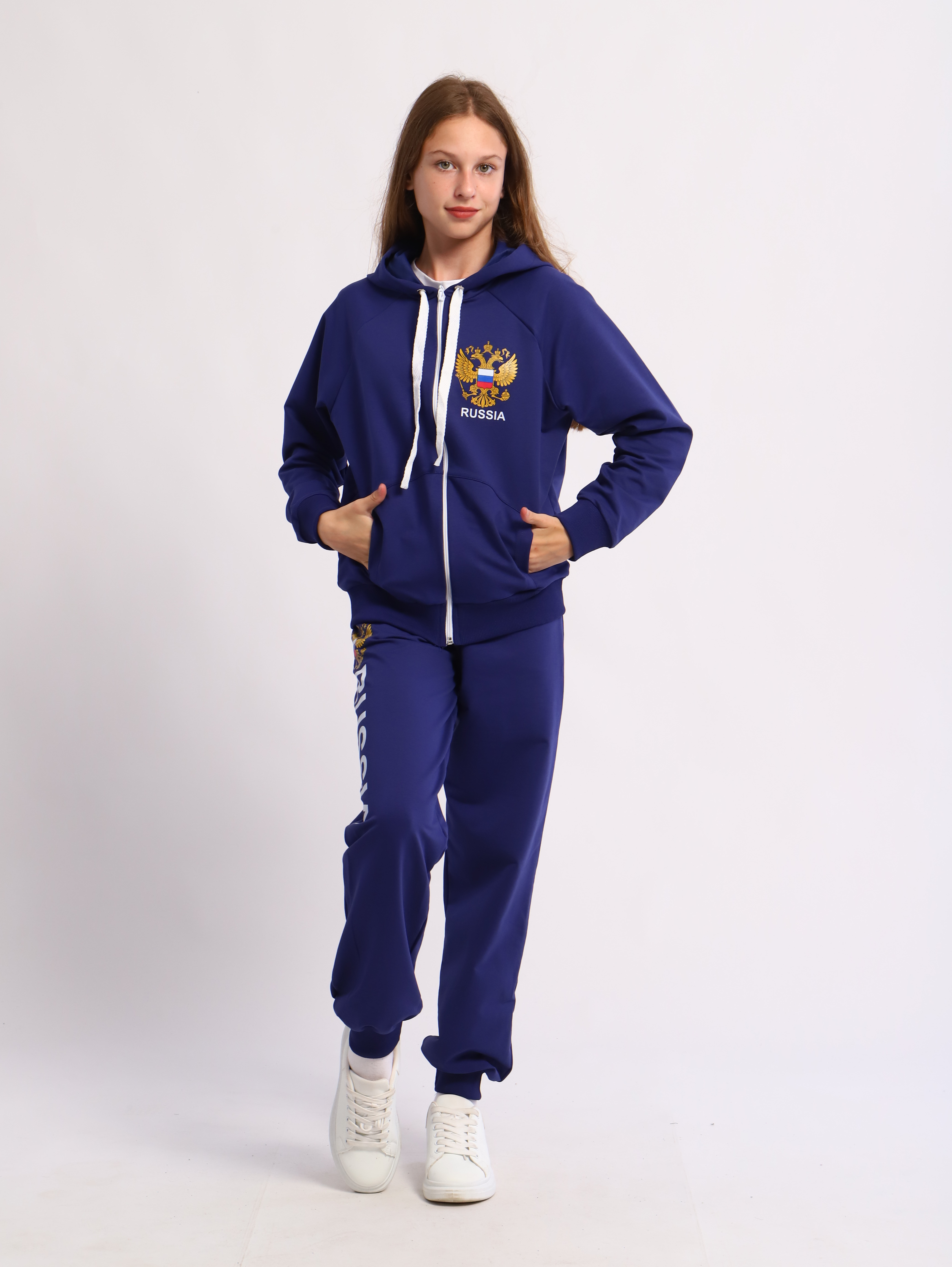 Костюм ЛАДОШКИ Костюм Марафон василек - фото 12