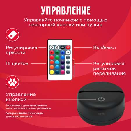 Ночник Леди Баг и Супер Кот Чудесная Леди Баг