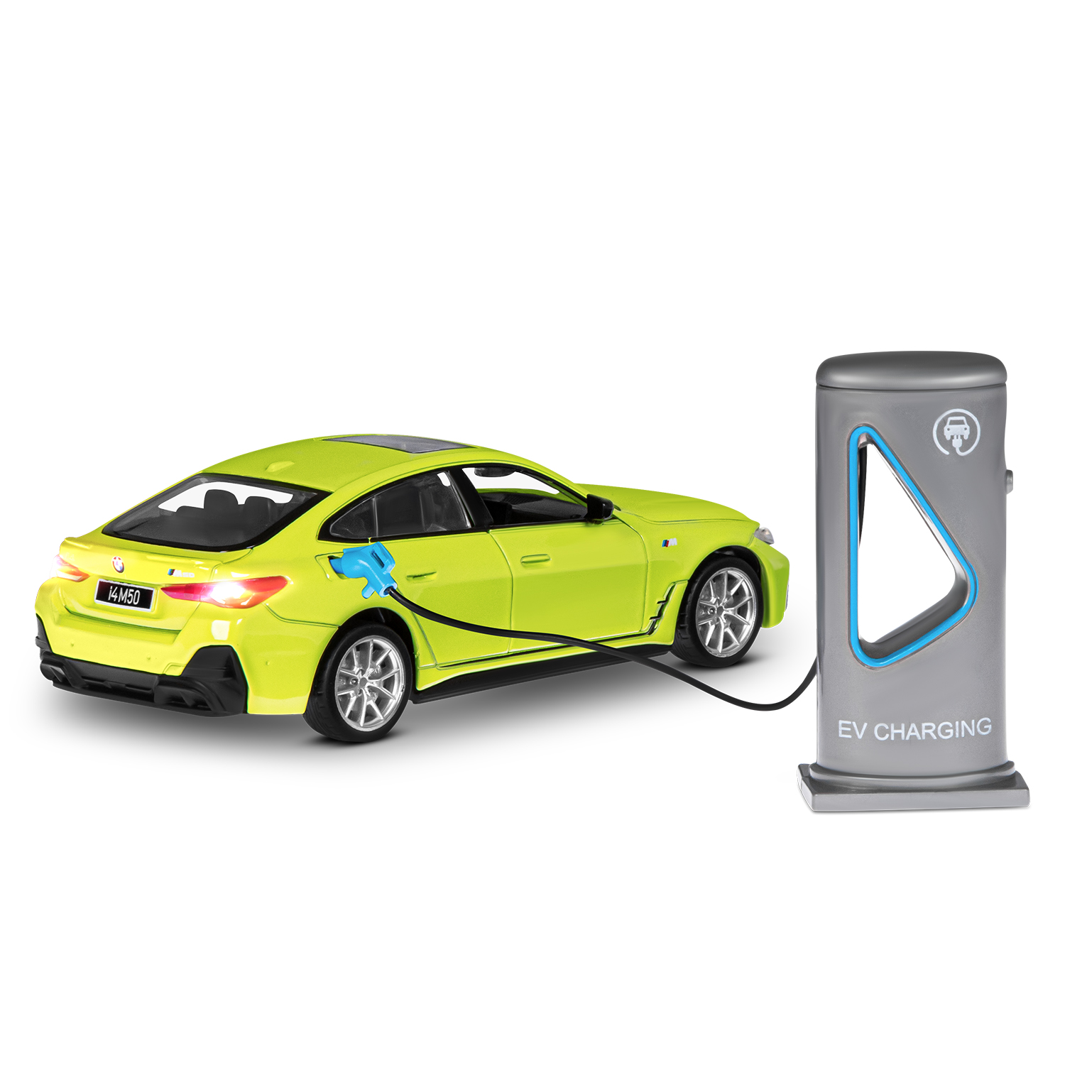 Автомобиль AUTODRIVE BMW i4 M50 1:34 JB1251677 - фото 8