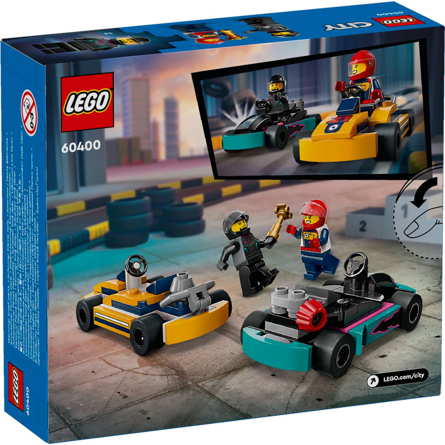 Конструктор LEGO City Карты и водители 99 дет. - фото 6