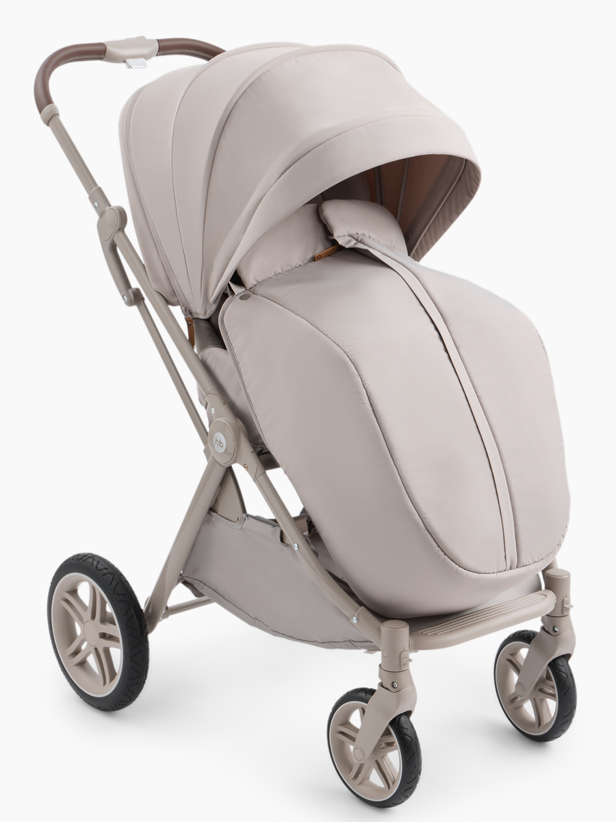 Коляска прогулочная Happy Baby Luna 360 серый - фото 2