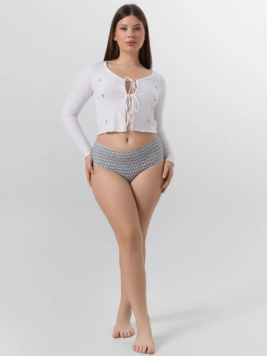 Трусы 3 шт Mark Formelle (Марк Формэль) 412075-3/пейсли на молочном - фото 3