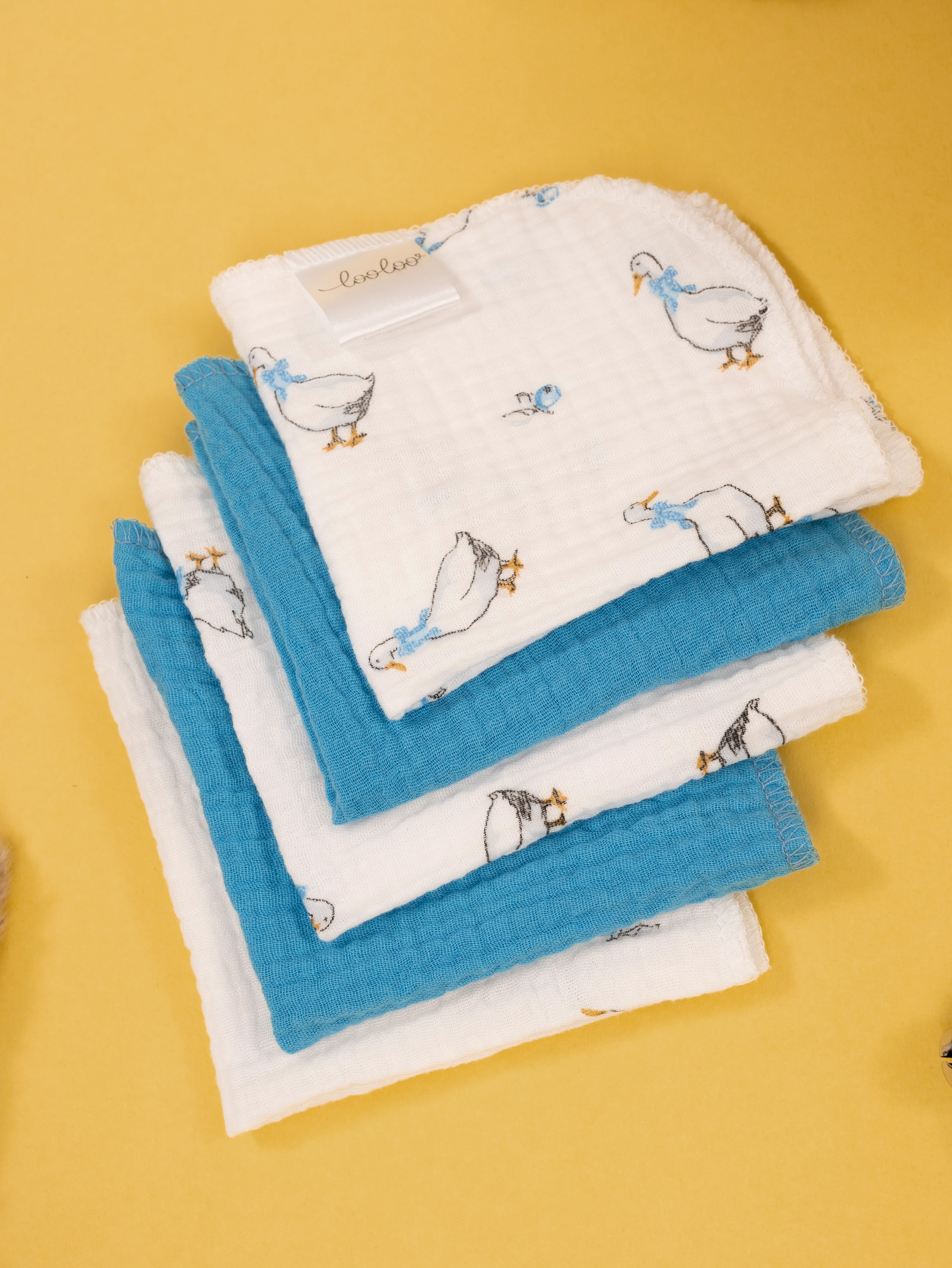 Платок Loo-Loo гусь муслин 5 шт. - фото 6