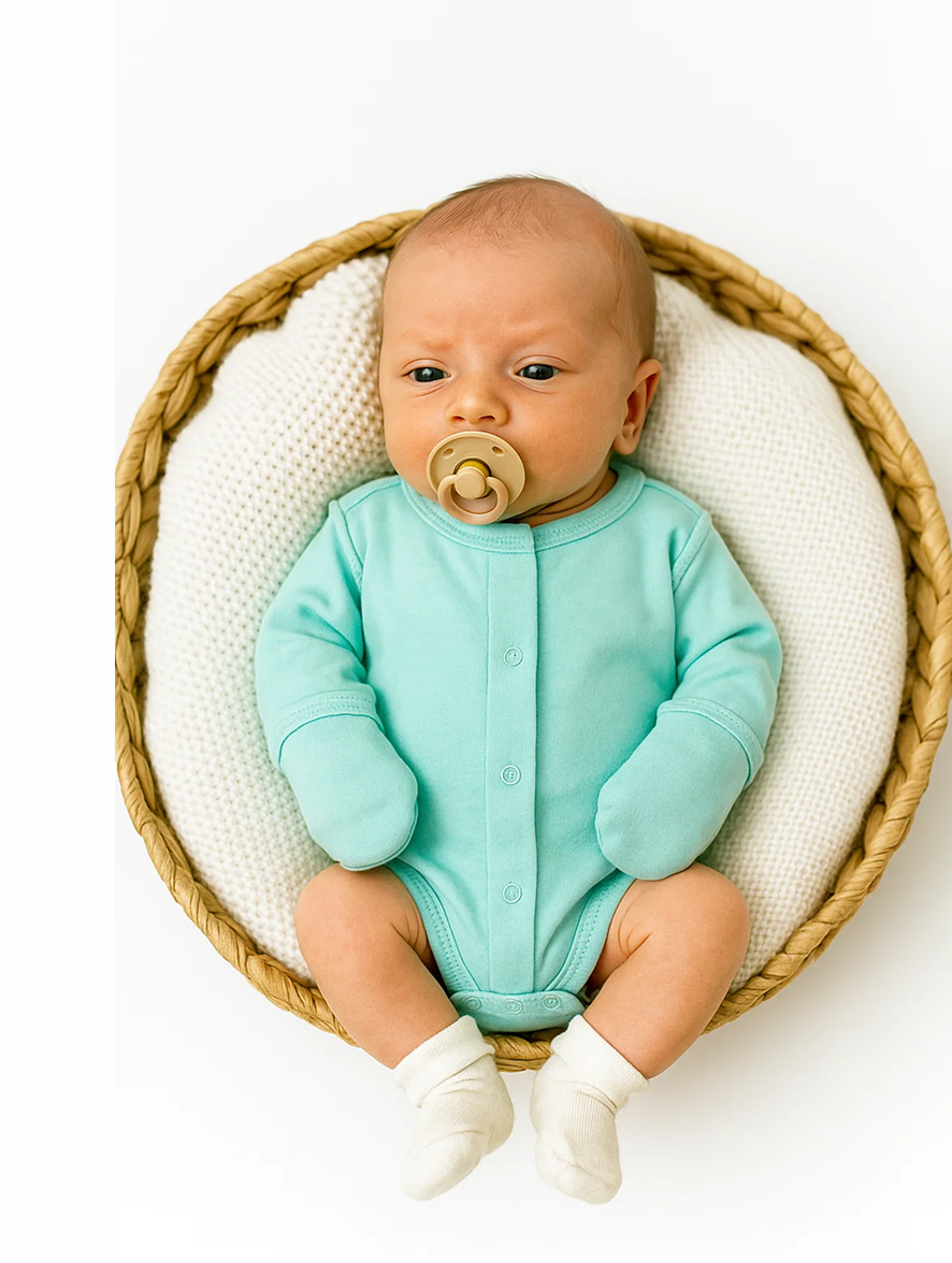 Изображение товара Боди Эскимо для недоношенных новорожденных из мягкого трикотажа