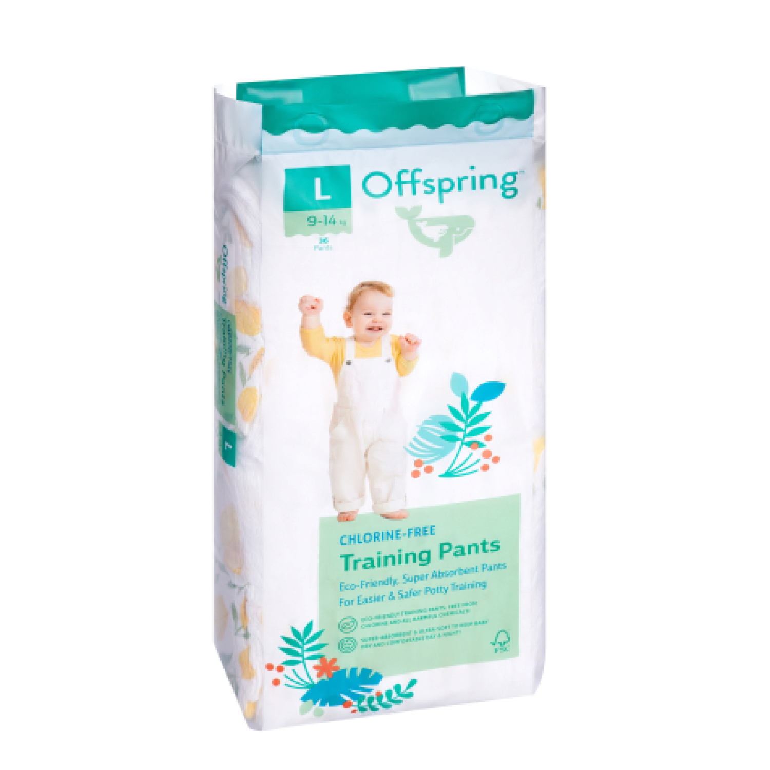 Трусики Offspring L (9-14 кг) 36 шт. - фото 4