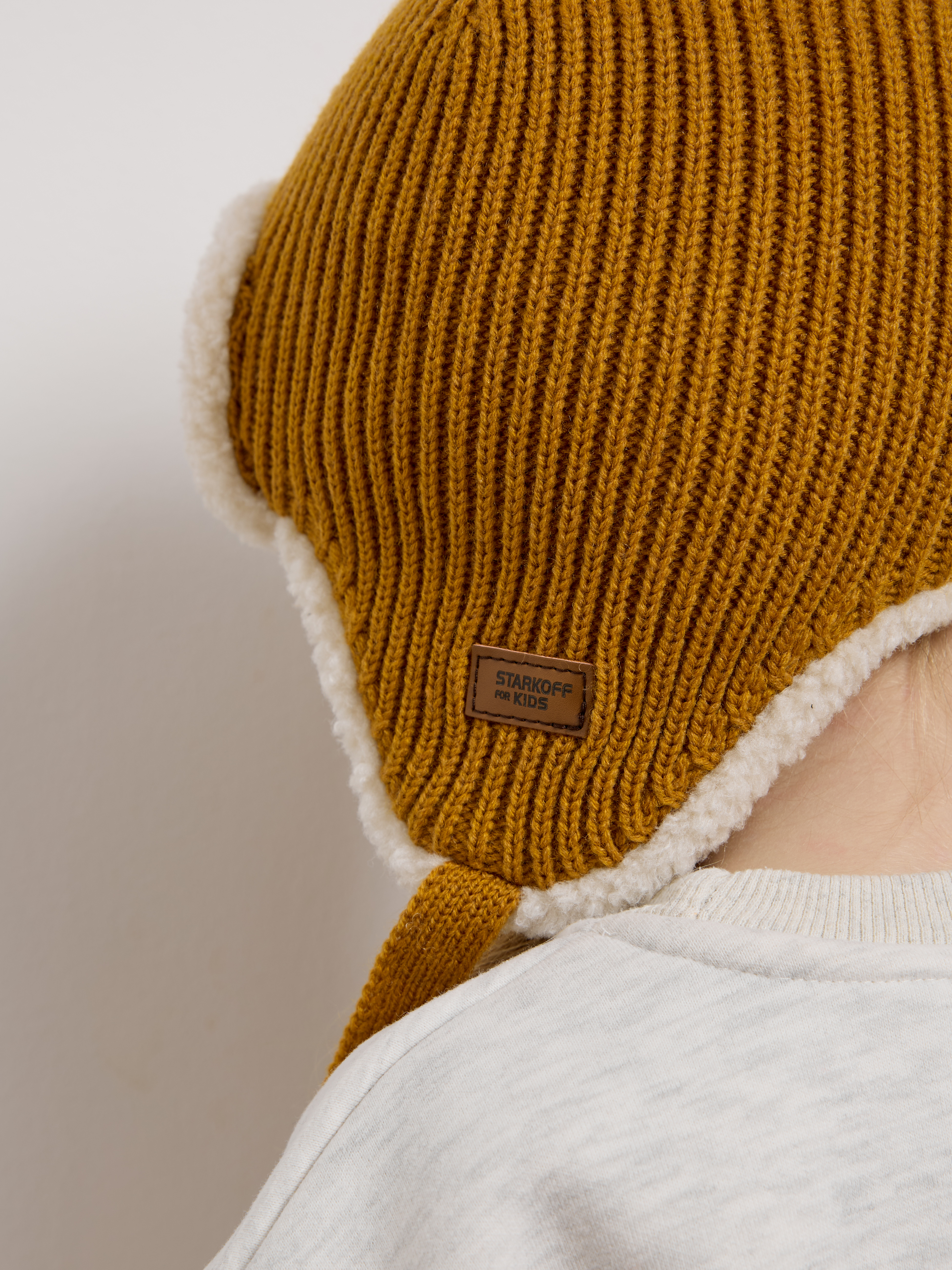 Шапка-ушанка Starkoff Kids Д301118 - фото 15