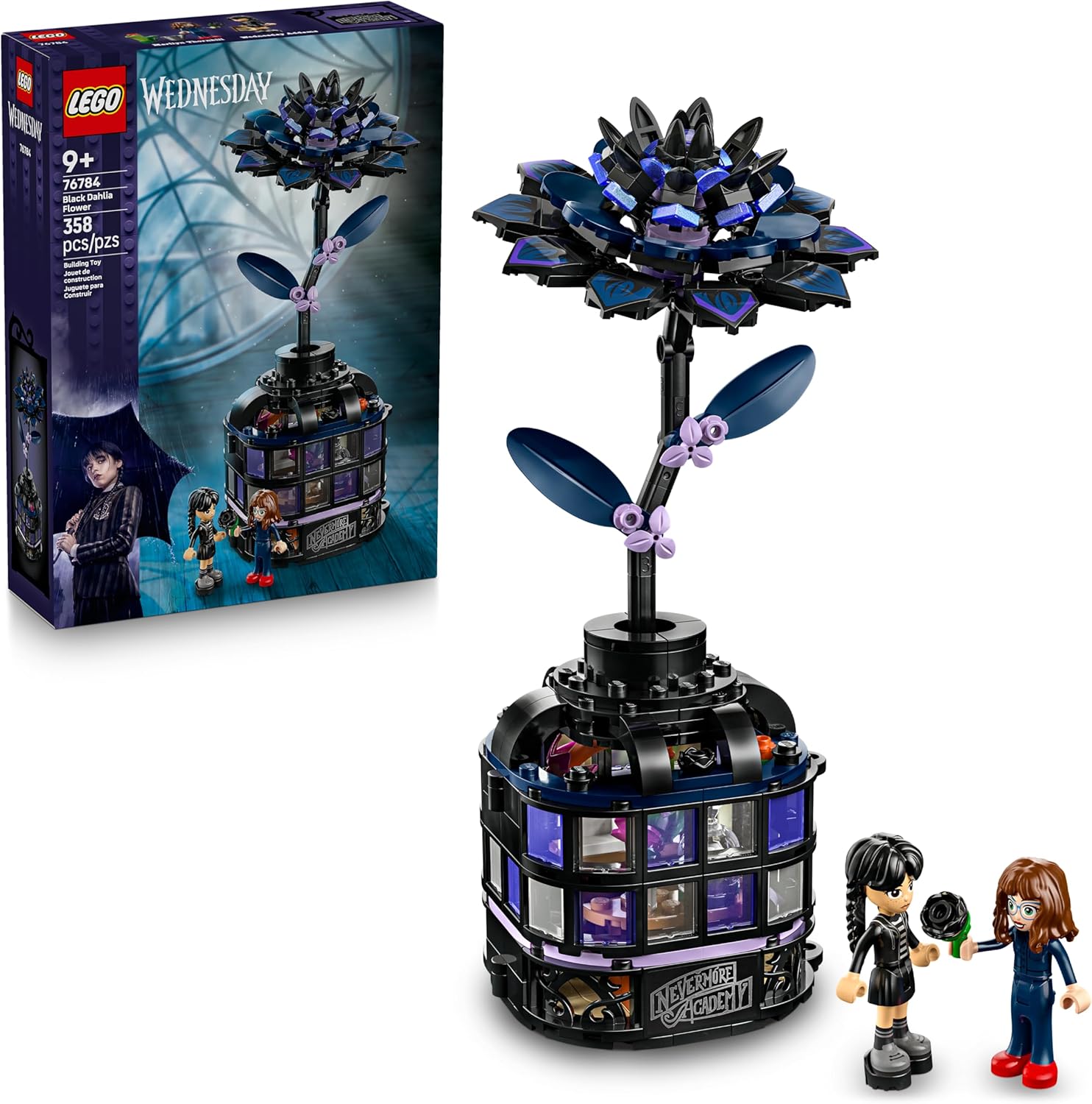 Конструктор LEGO Disney Цветок черного георгина 358 дет. - фото 1