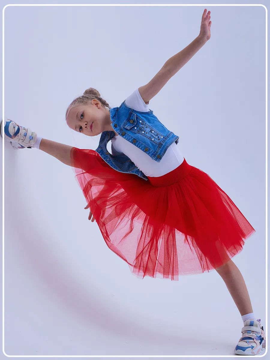 Юбка DALLINA Kids UDN22RED - фото 4