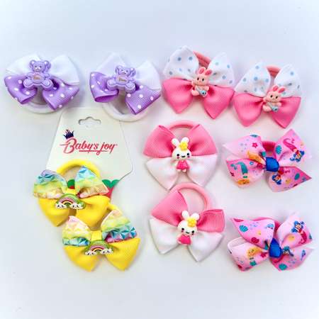 Банты Babys JOY 2шт в ассортименте BN86-2