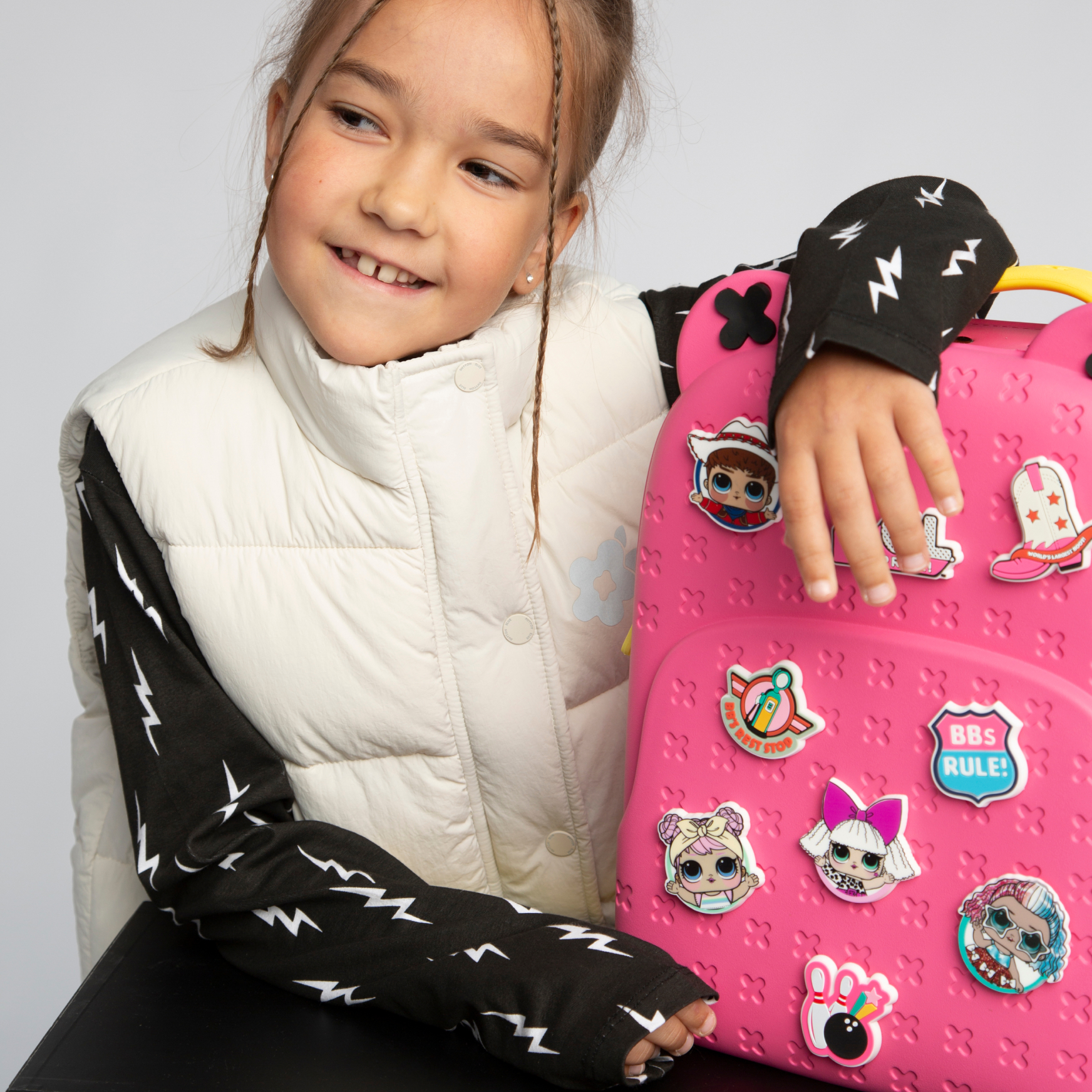 Рюкзак L.O.L. Surprise! большой розовый + джиббитсы - фото 10