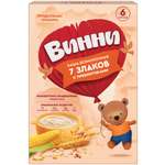Каша Винни безмолочная 7злаков с пребиотиком 200г с 6месяцев