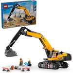 Конструктор LEGO City Желтый строительный экскаватор
