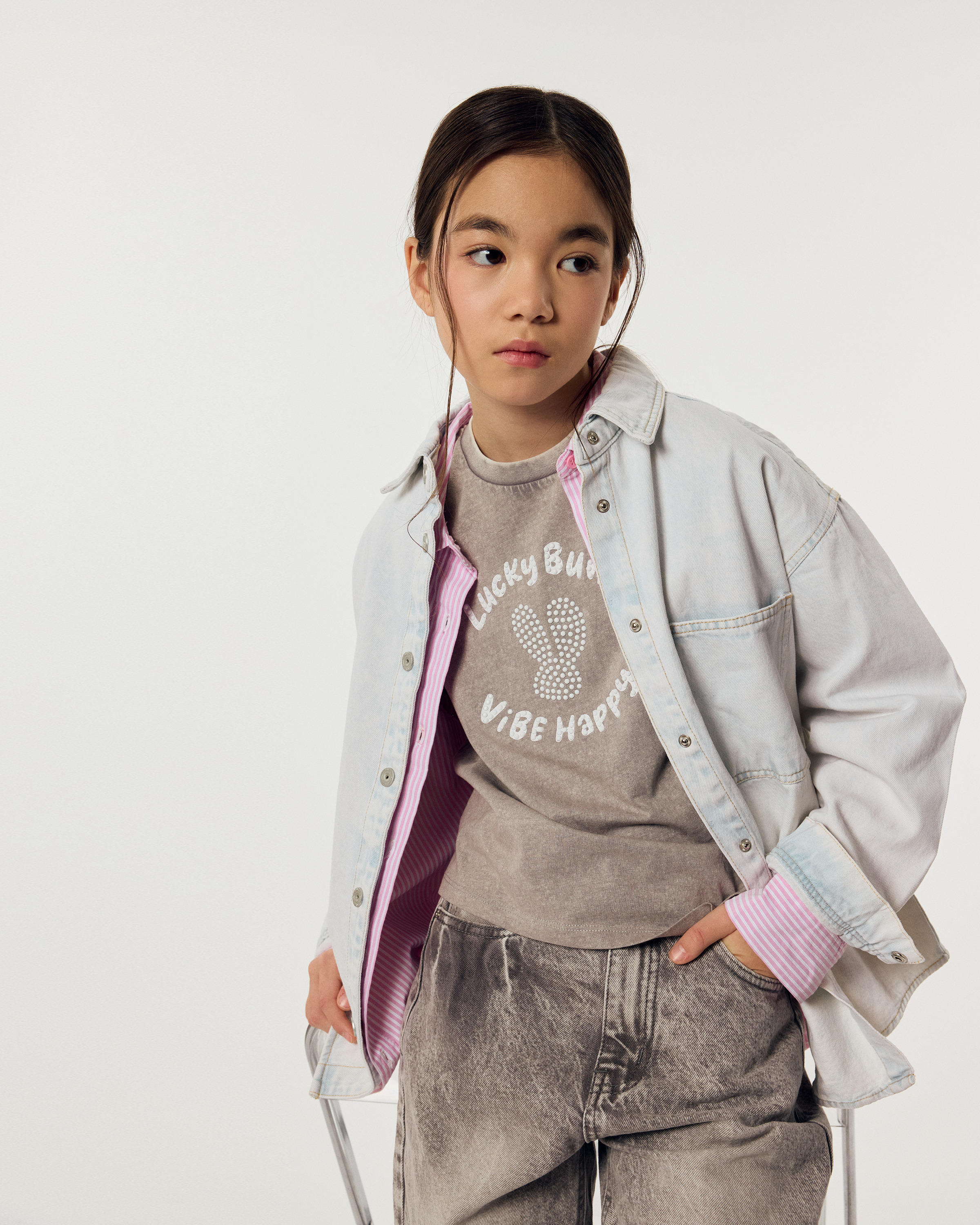 Джинсовая рубашка Futurino S26FU3-G330tg-55 - фото 1