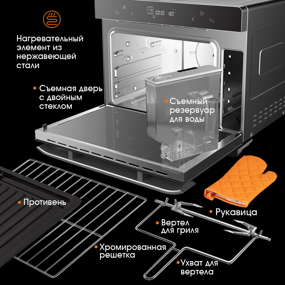 Мини-печь ENDEVER Danko-4040 - фото 3