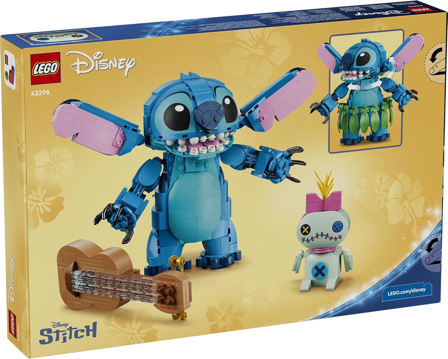Конструктор LEGO Disney Стич и Скрамп 713 дет. - фото 5