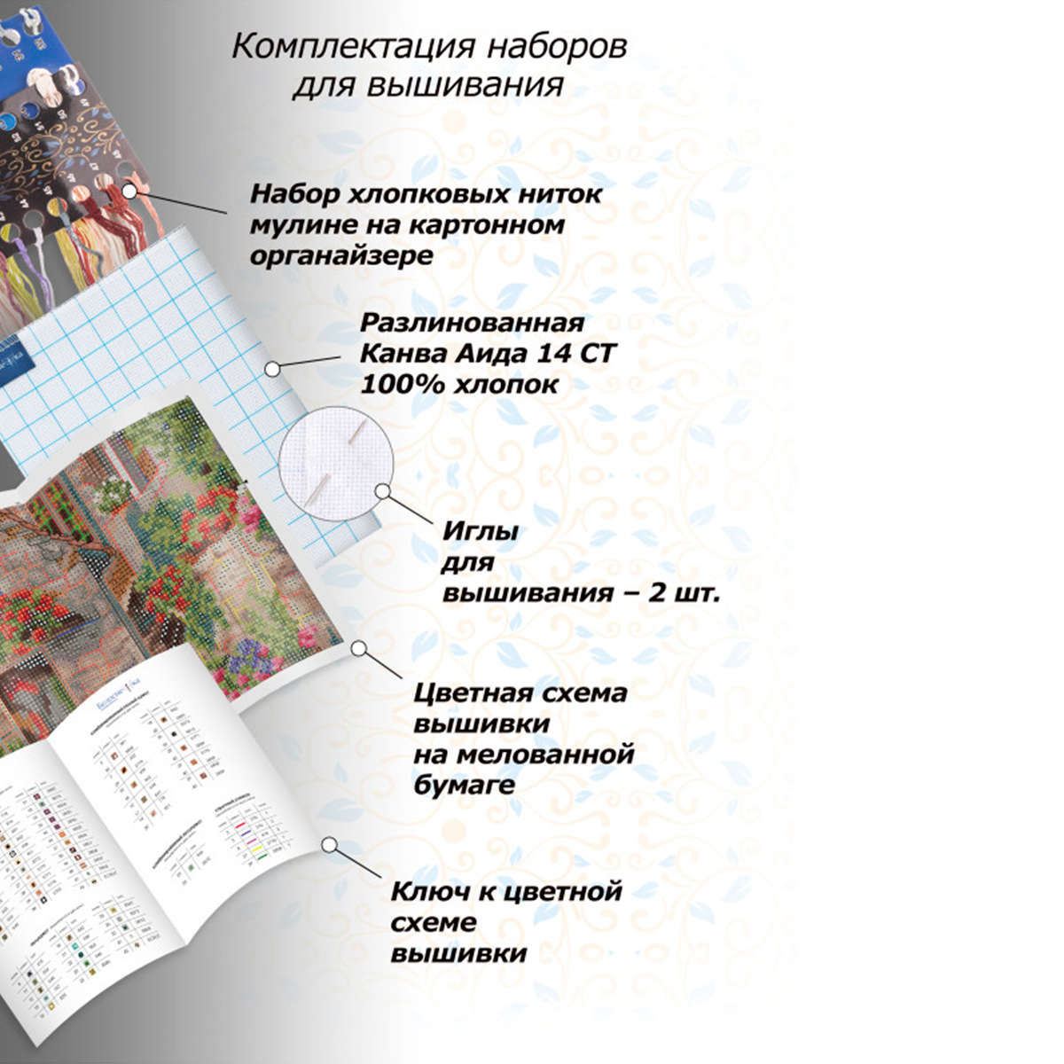 Набор для творчества Белоснежка вышивание - фото 2