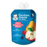 Пюре Gerber Яблоко-груша-малина-черника с 6 мес 80 г