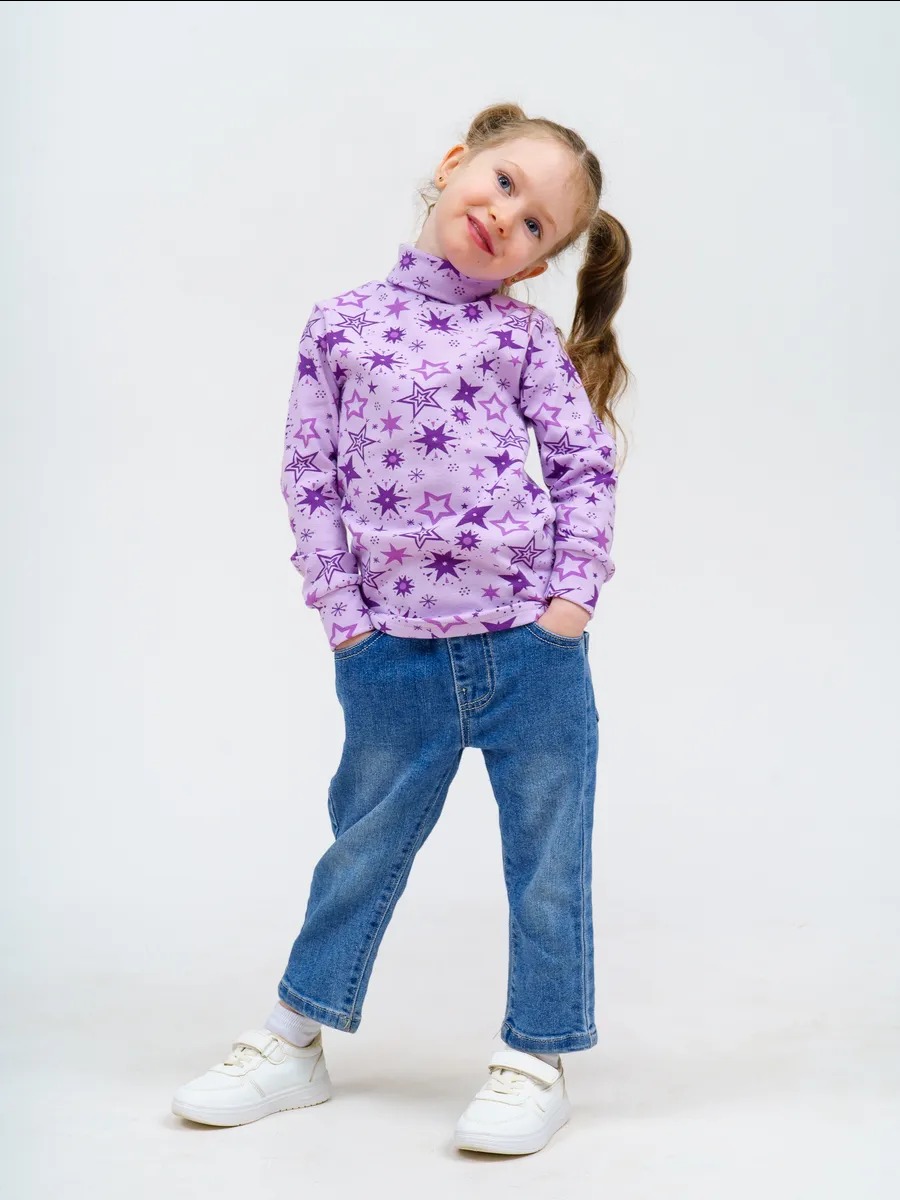 Водолазка TOTEMFOX 231РНАБ2(2)F/сиреневый - фото 9