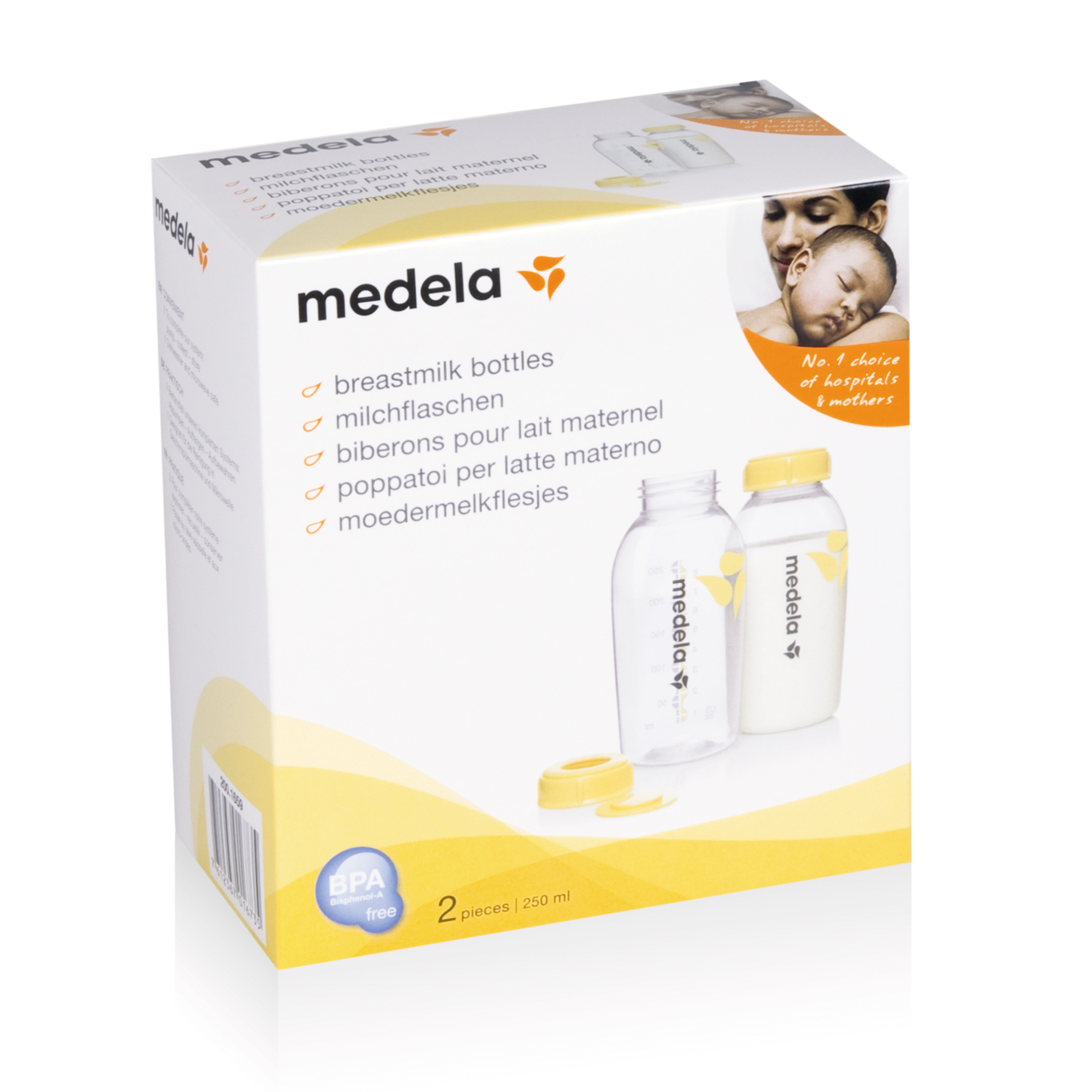 Бутылочка Medela 250 мл 2 шт. - фото 5