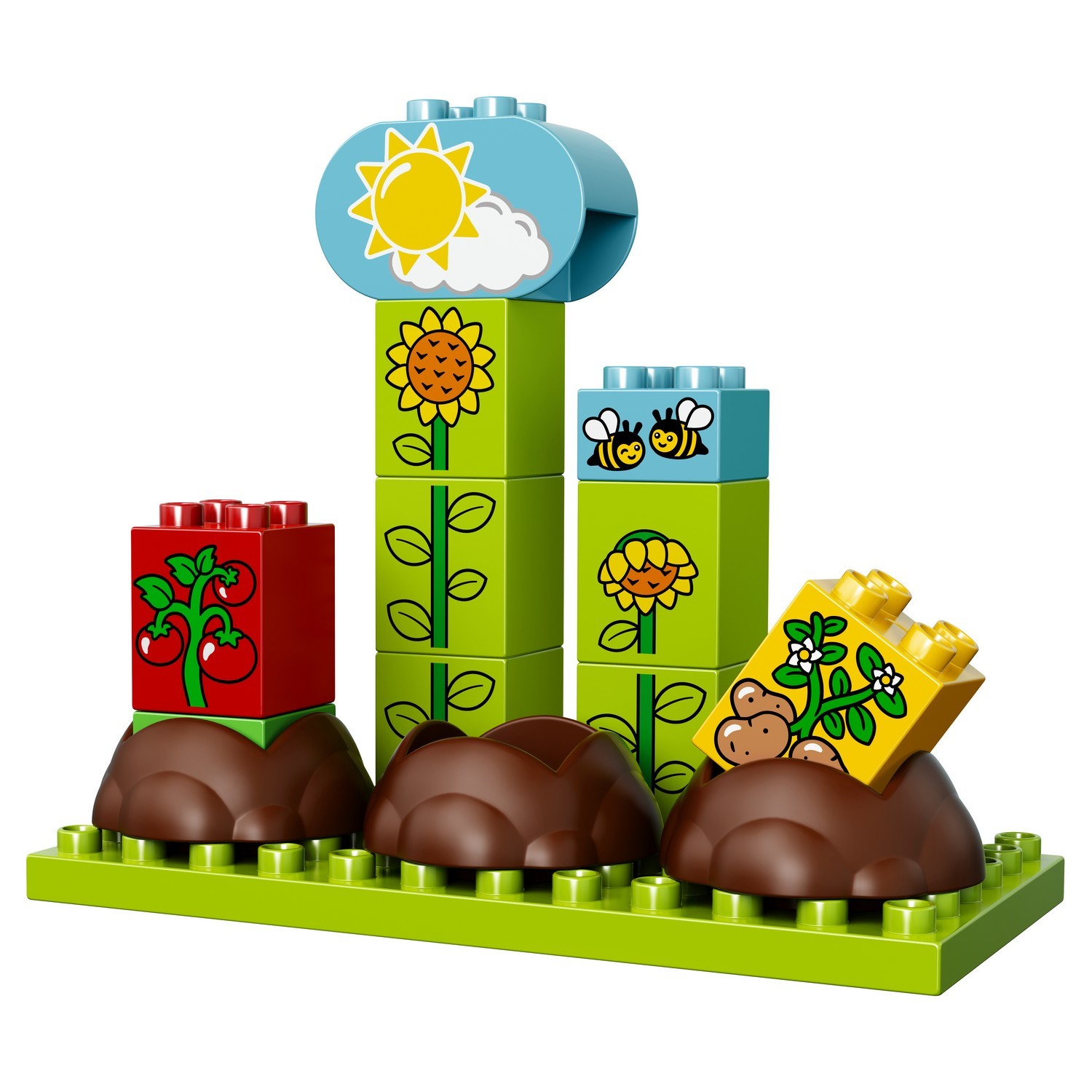 Конструктор LEGO DUPLO Мой первый сад блочный - фото 8