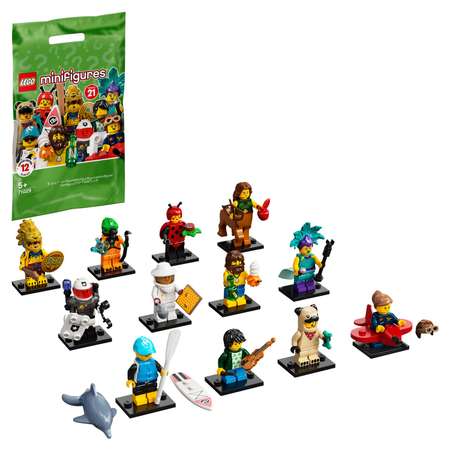 Конструктор LEGO Minifigures Серия 21 блочный