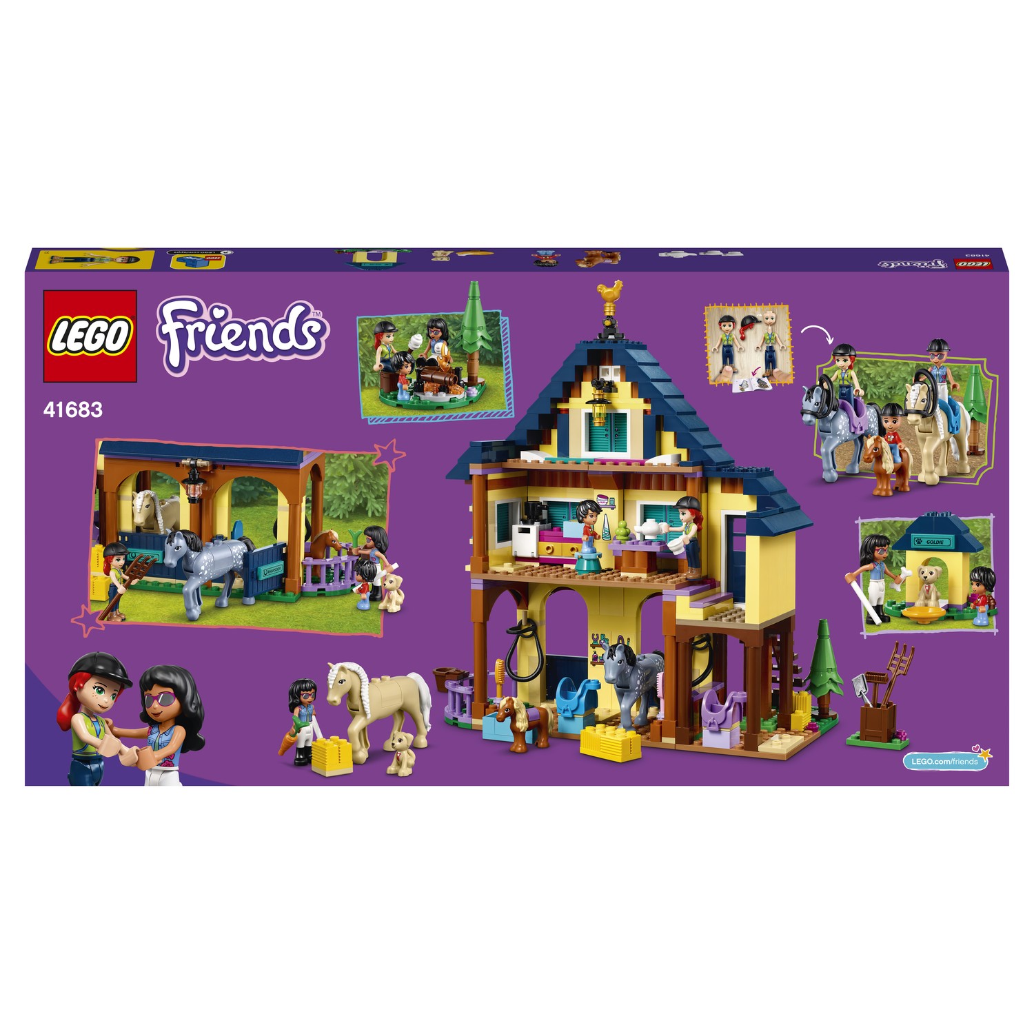 Конструктор LEGO Friends Лесной клуб верховой езды 511 дет. - фото 3