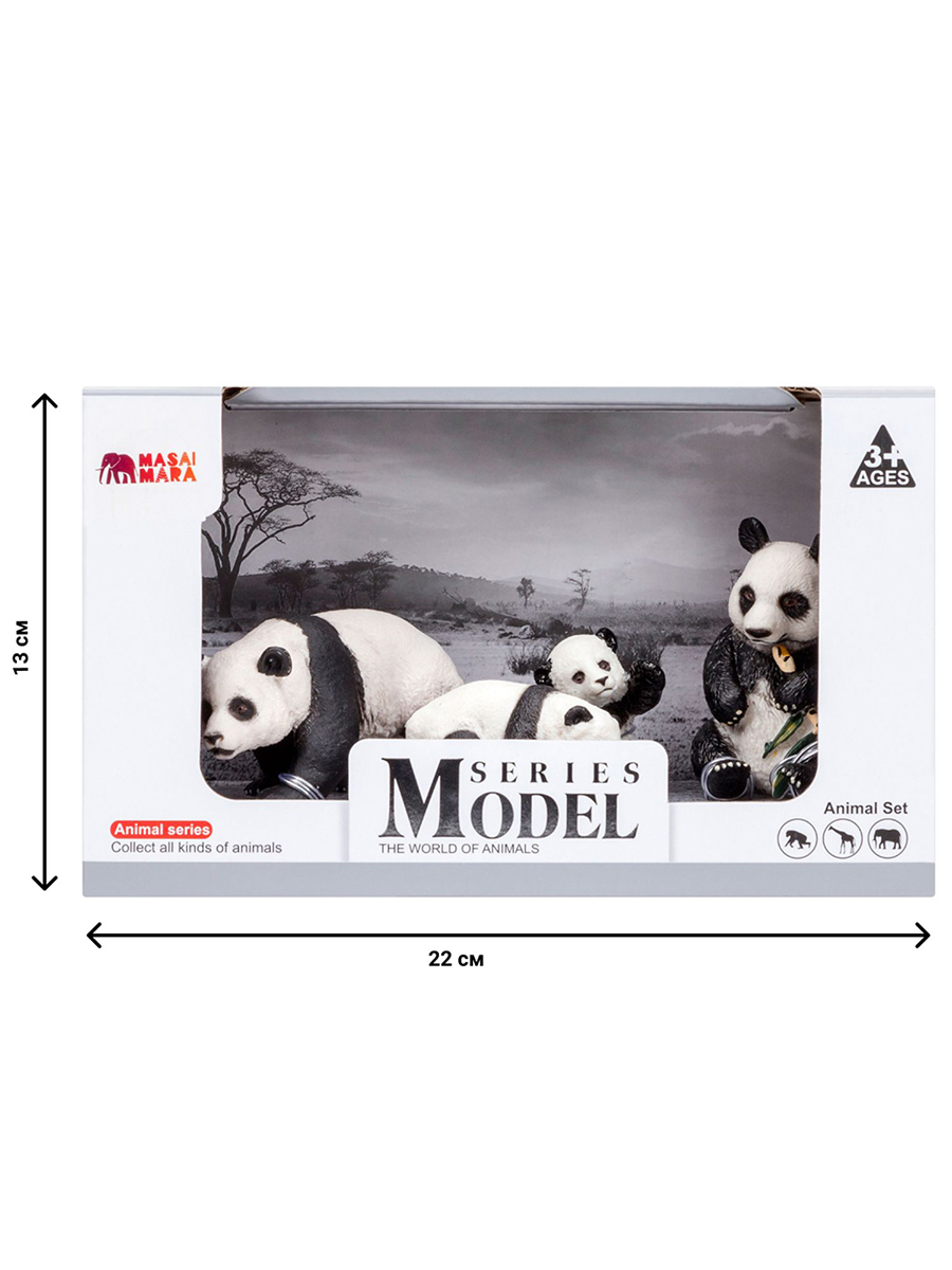Игровой набор Masai Mara Семья панд - фото 6
