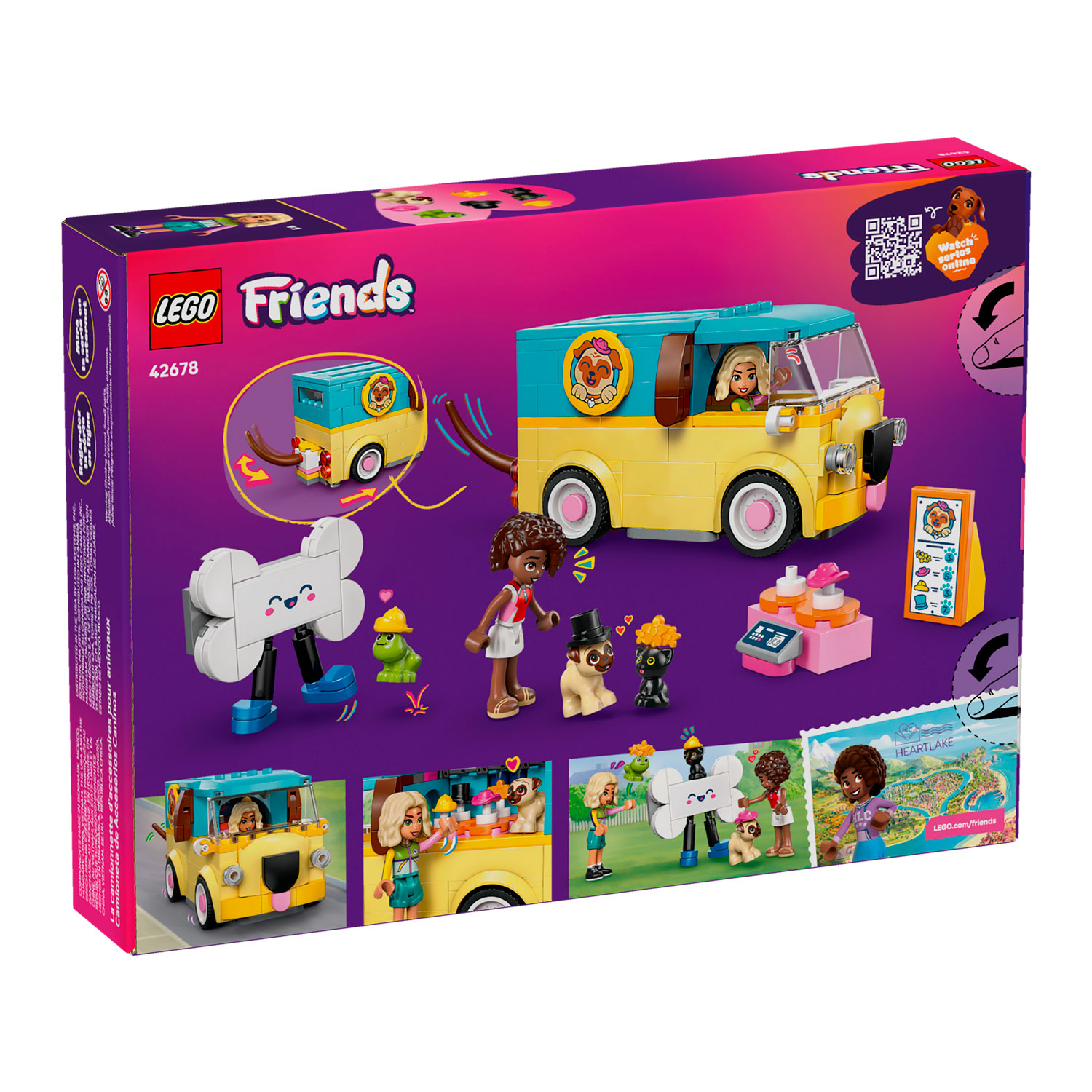 Конструктор LEGO Friends Фургон 237 дет. - фото 3