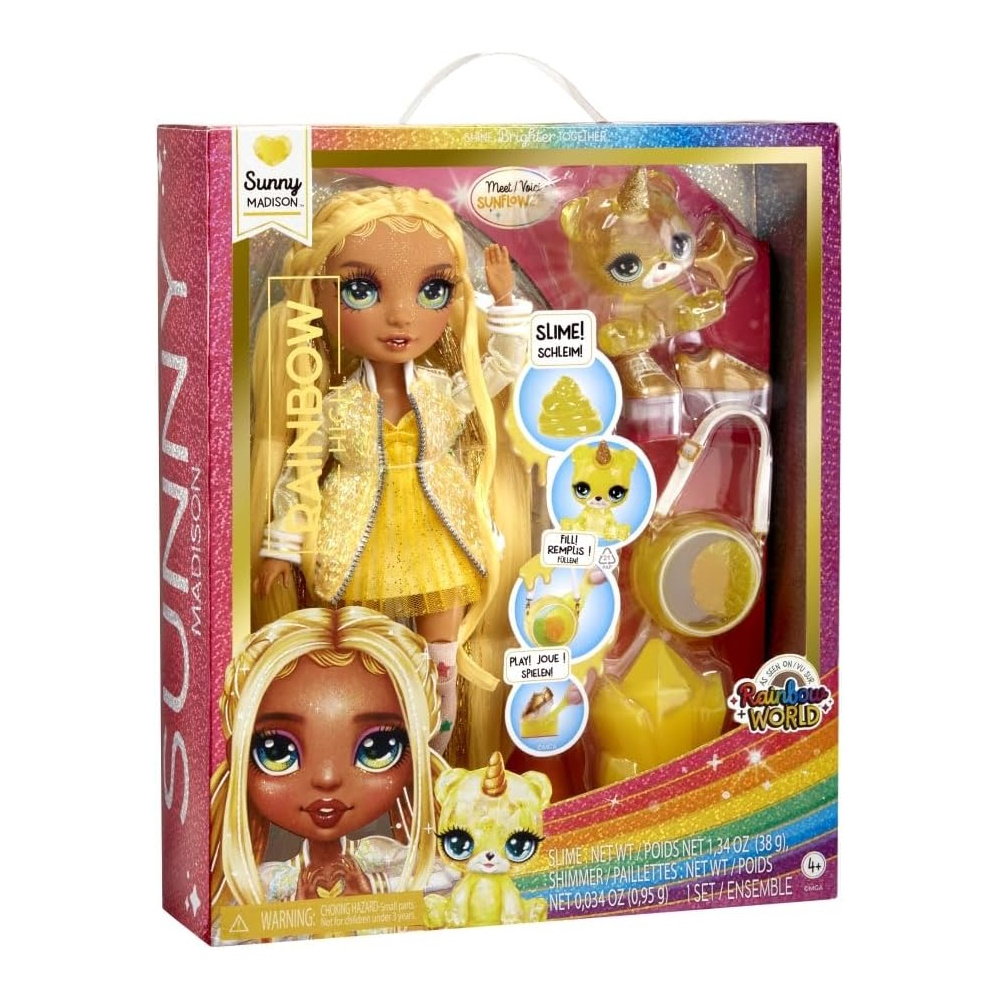 Кукла модельная Rainbow High Fashion Sunny 120186EU - фото 3