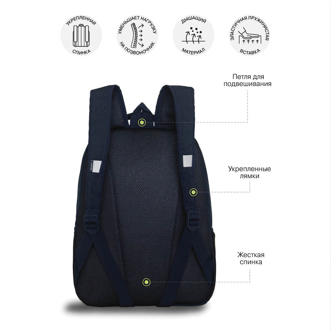 Рюкзак Grizzly для мальчика - фото 8