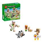 Конструктор LEGO Minecraft Атака куриного наездника 428 дет.