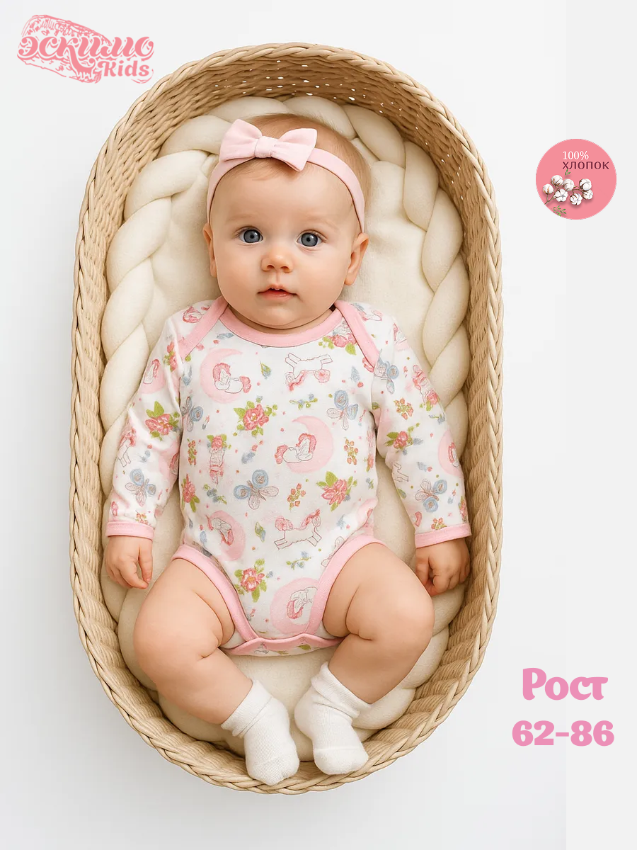 Боди 2 шт Эскимо 43-7155 - фото 3