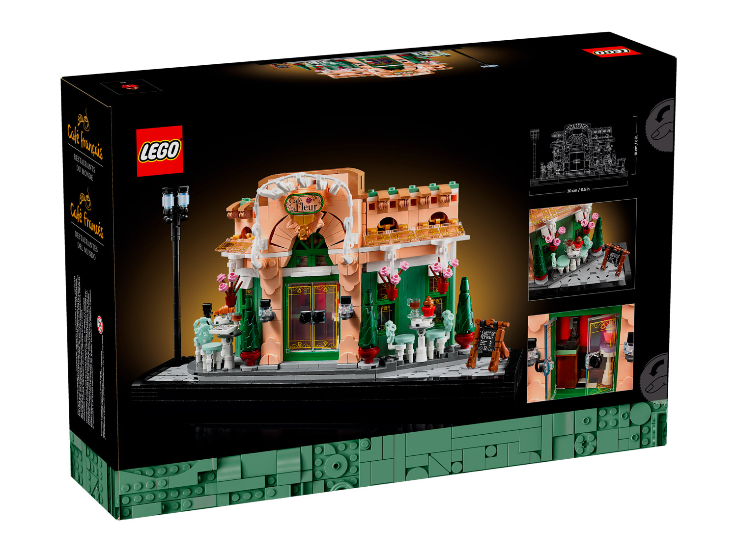 Конструктор LEGO Icons Французское кафе 1101 дет. - фото 5