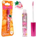 Блеск для губ LUKKY Dessert Fruits клубничный и колечко