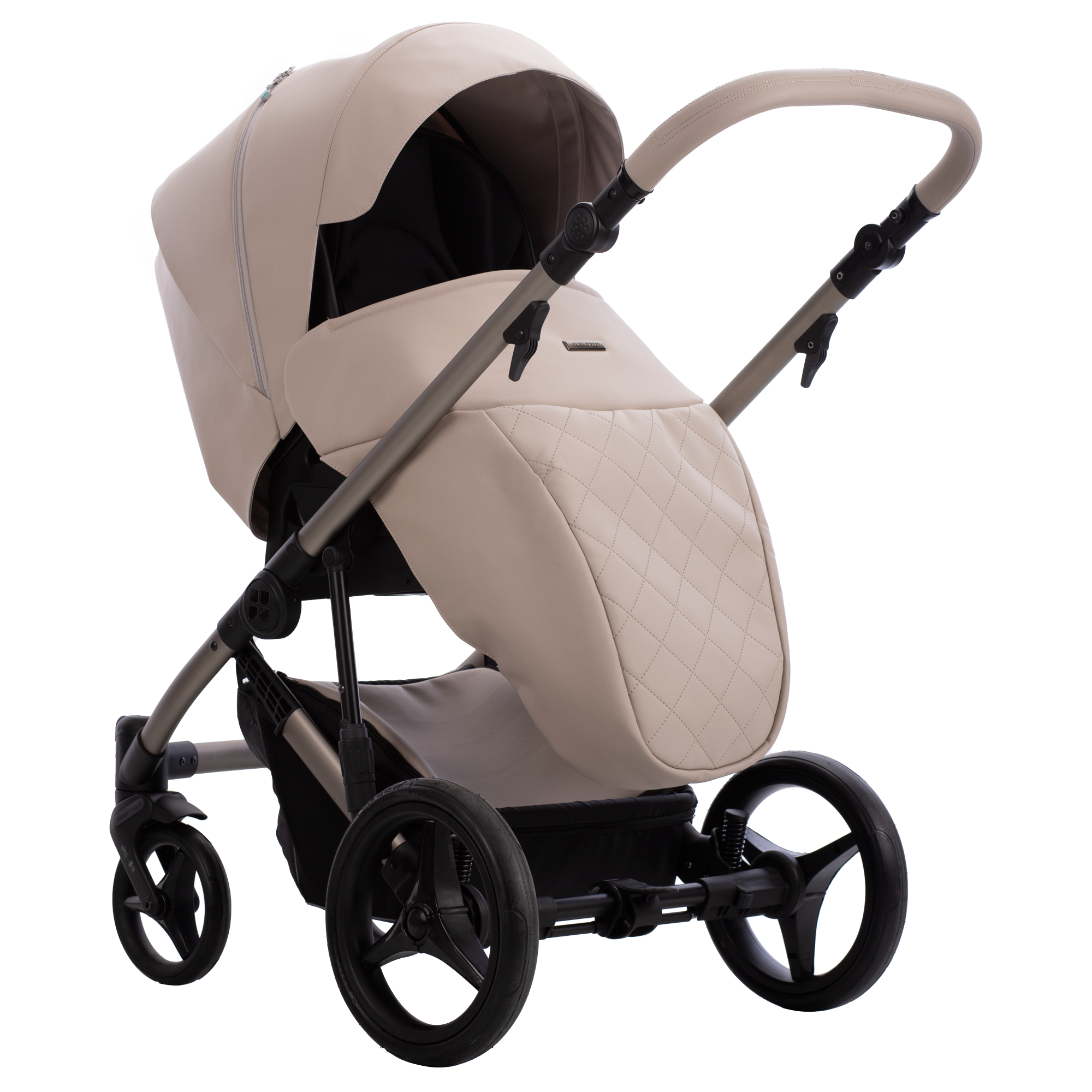Коляска 2в1 Bebetto Loren Sand бежевый - фото 5