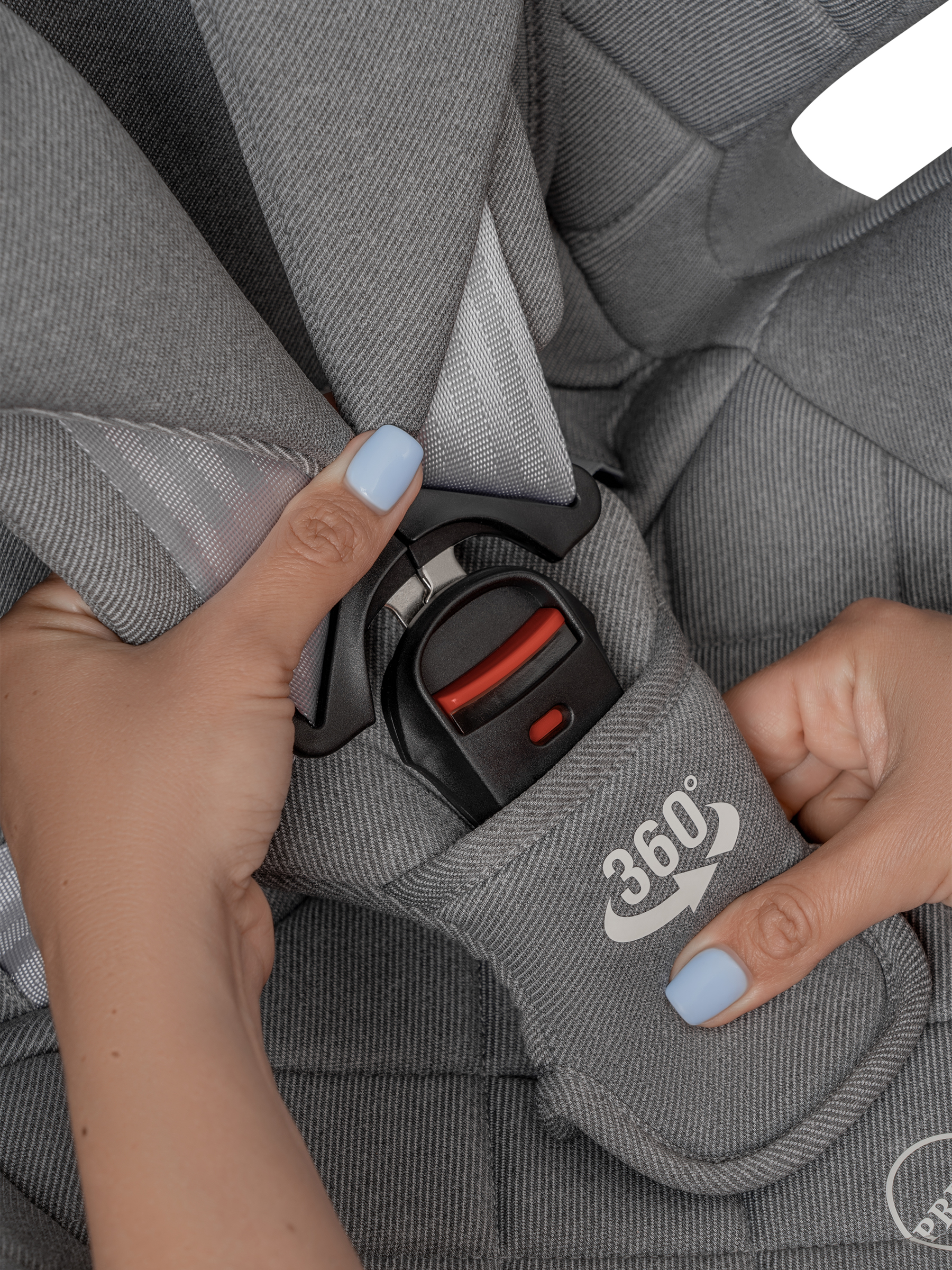Автокресло Indigo Tourneo S серый Isofix 0+/1/2/3 (0-36 кг) - фото 28