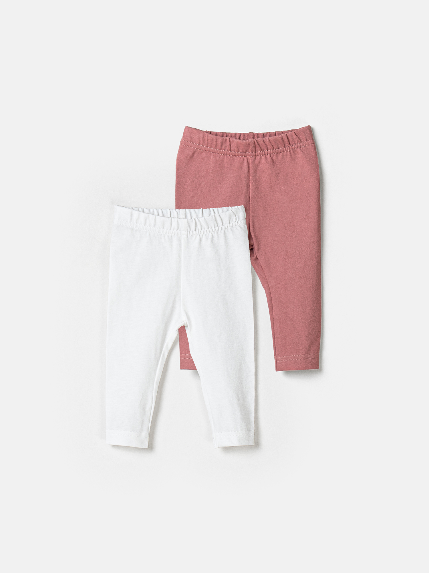 Леггинсы 2 шт BUNGLY 1R7785/Пепельная роза/Молоко - фото 1