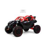 Электромобиль RIVERTOYS Z707ZZ-BLACK-RED С пультом ДУ