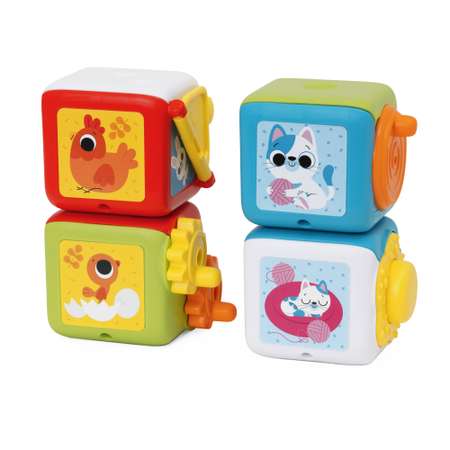 Игрушка Chicco кубики Монтессори