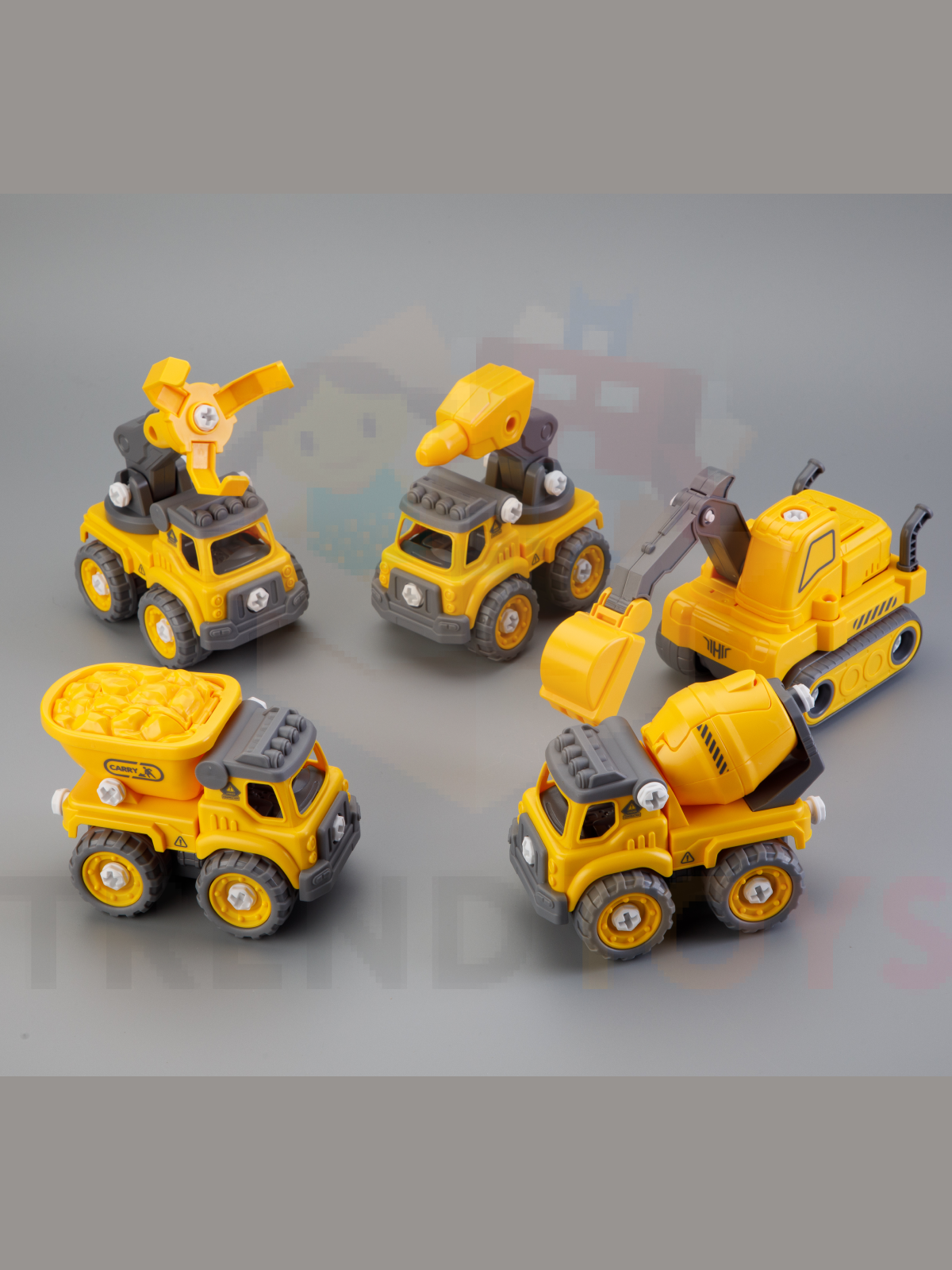 Робот трансформер 5в1 TrendToys Робот трансформер 5в1 TT139 - фото 11