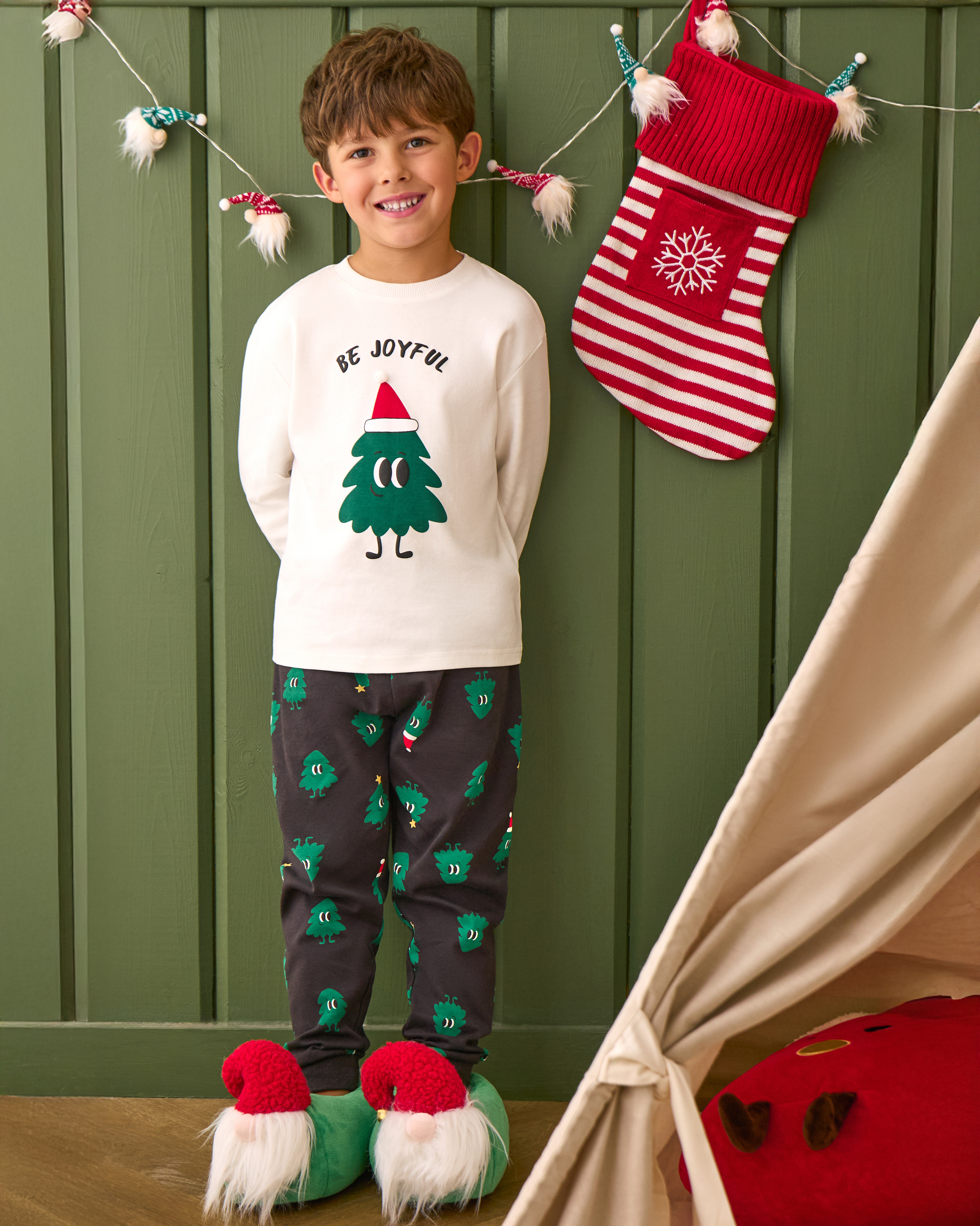 Новогодний носок для подарков FUTURINO Home W25FH5HT361hl1100 - фото 6